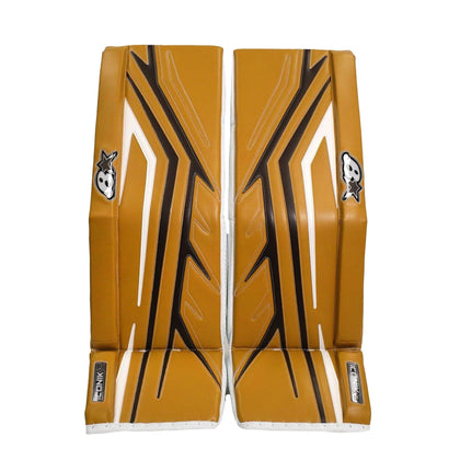 Brian's ICONIK2 Senior Goalie Leg Pads Tan / 34+1 - The Hockey Shop