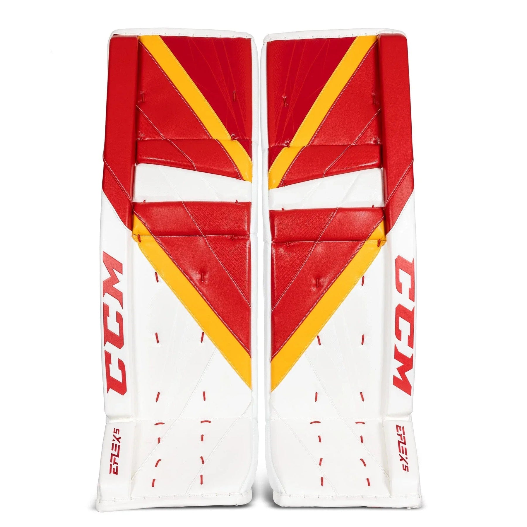 Jacob Pro CCM Extreme Flex 5 Senior Goalie Leg Pads - Jacob Markstrom - Pro Stock