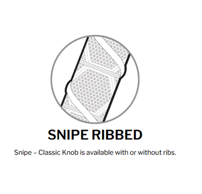 Lizard Skins Rubber Hockey Grip - Snipe Ribbed Classic Knob - TheHockeyShop.com