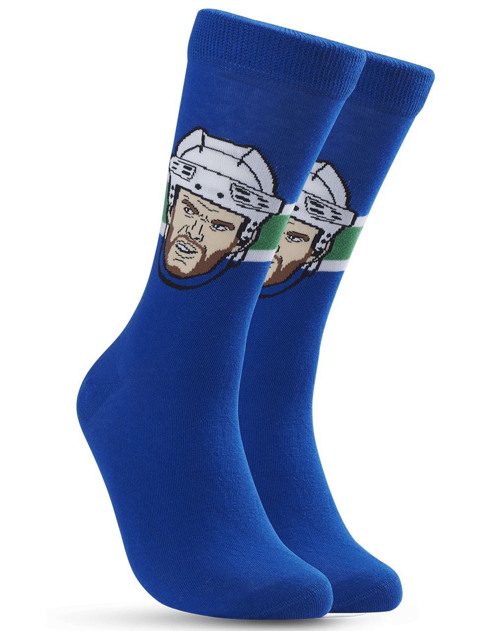 Vancouver Canucks Major League Socks - Kevin Bieksa - TheHockeyShop.com