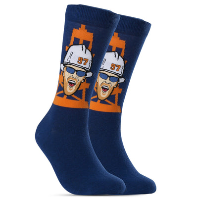Edmonton Oilers Major League Socks - TheHockeyShop.com