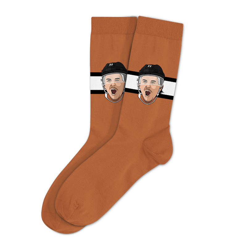Major League Socks Socks Philadelphia Flyers Major League Socks Travis Konecny / 7-12 - TheHockeyShop