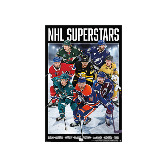 NHL League Superstars 26 Poster 22"x34" - The Hockey Shop