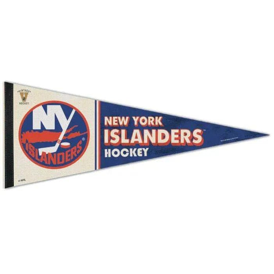 Wincraft NHL Vintage Premium Pennant - New York Islanders 12" x 30" - The Hockey Shop