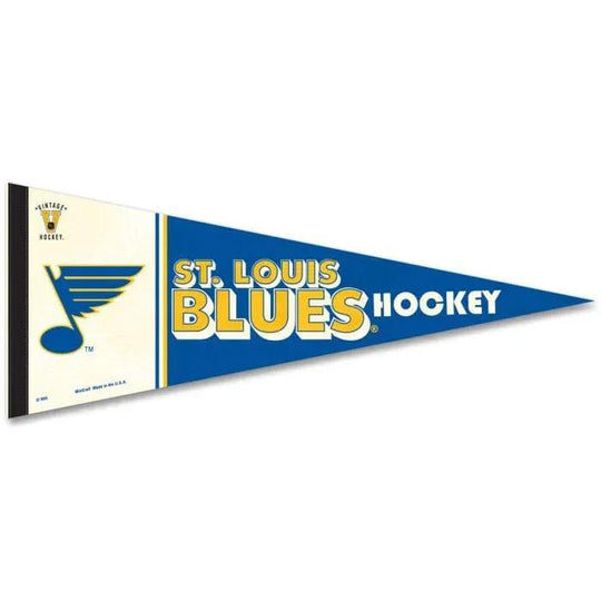 Wincraft NHL Vintage Premium Pennant - St. Louis Blues 12" x 30" - The Hockey Shop