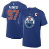 Edmonton Oilers Fanatics Authentic Name & Number Mens Shirt - Connor McDavid