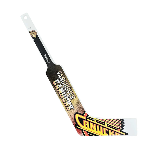 Inglasco NHL Goalie Mini Hockey Stick - Vancouver Canucks Skate Third Vancouver Canucks - The Hockey Shop