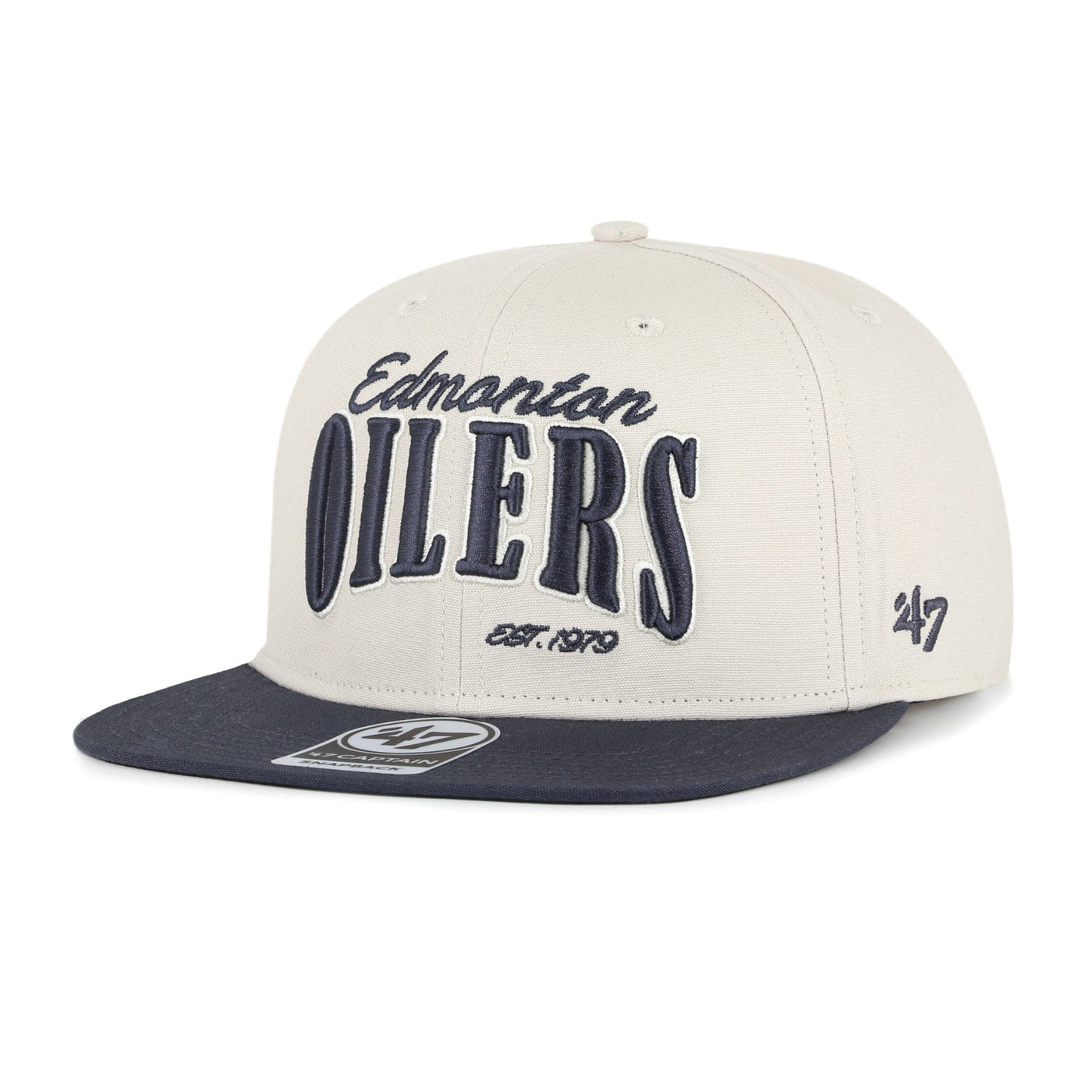47 Brand NHL Chandler Captain Hat - Edmonton Oilers - TheHockeyShop.com