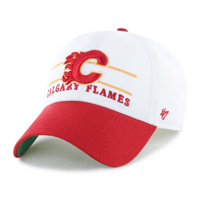 47 Brand NHL Clean Up Double Header Adjustable Hat - Calgary Flames - TheHockeyShop.com