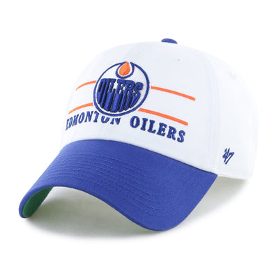 47 Brand NHL Clean Up Double Header Adjustable Hat - Edmonton Oilers - TheHockeyShop.com