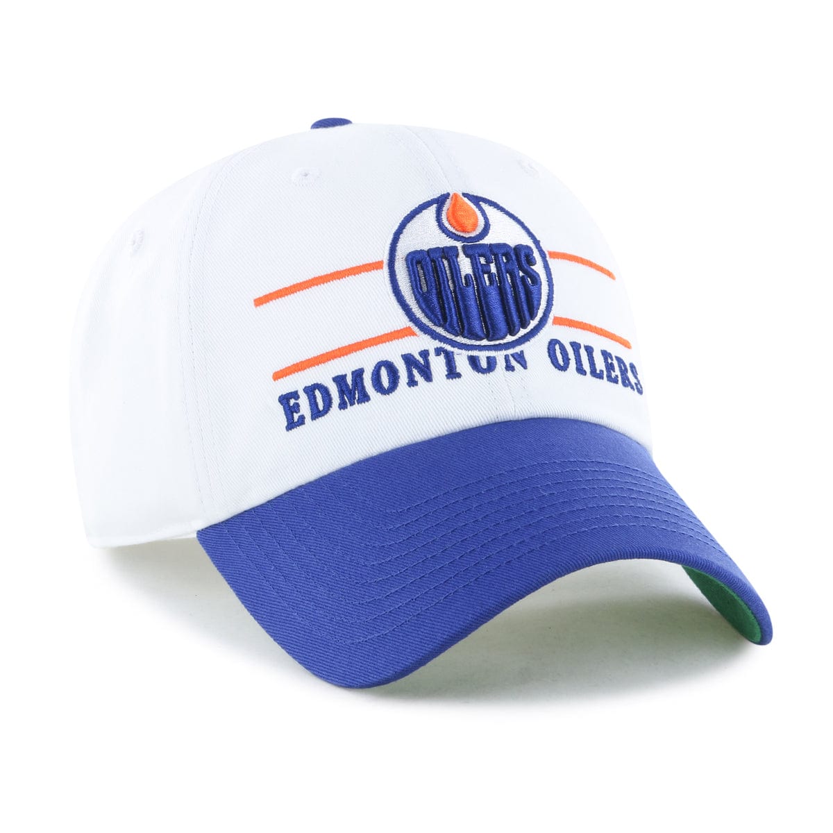 47 Brand NHL Clean Up Double Header Adjustable Hat - Edmonton Oilers - TheHockeyShop.com