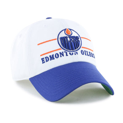 47 Brand NHL Clean Up Double Header Adjustable Hat - Edmonton Oilers - TheHockeyShop.com