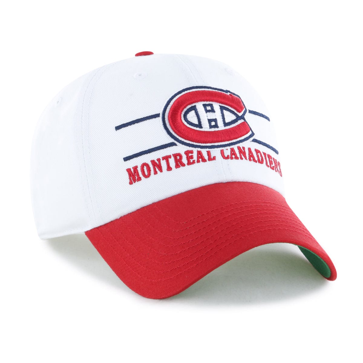 47 Brand NHL Clean Up Double Header Adjustable Hat - Montreal Canadiens - TheHockeyShop.com