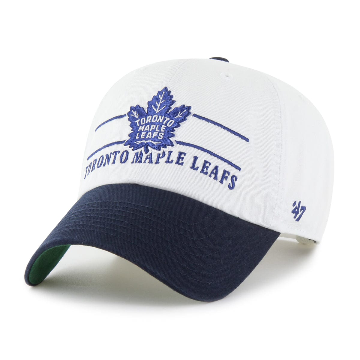47 Brand NHL Clean Up Double Header Adjustable Hat - Toronto Maple Leafs - TheHockeyShop.com