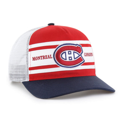 47 Brand NHL Double Header Super Stripe Hitch Adjustable Hat - Montreal Canadiens - TheHockeyShop.com