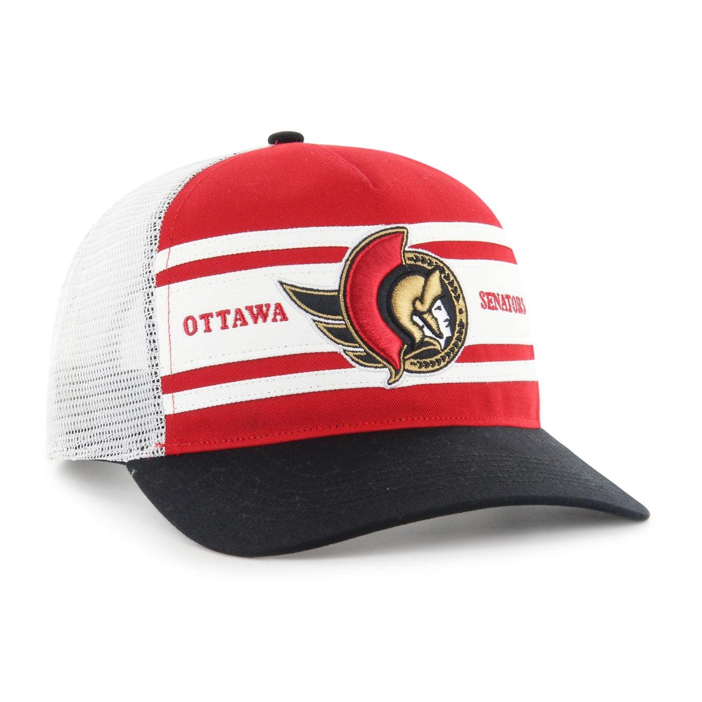 47 Brand NHL Double Header Super Stripe Hitch Adjustable Hat - Ottawa Senators - TheHockeyShop.com