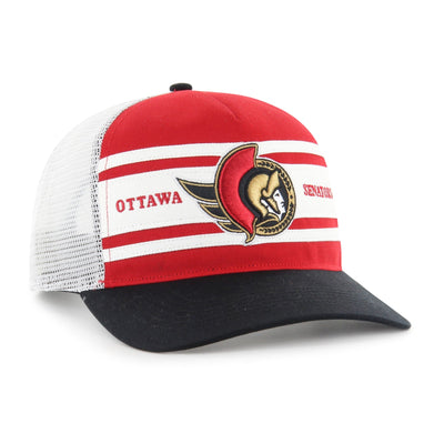 47 Brand NHL Double Header Super Stripe Hitch Adjustable Hat - Ottawa Senators - TheHockeyShop.com