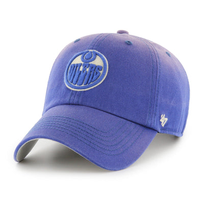 47 Brand NHL Dusted Clean Up Hat - Edmonton Oilers - TheHockeyShop.com
