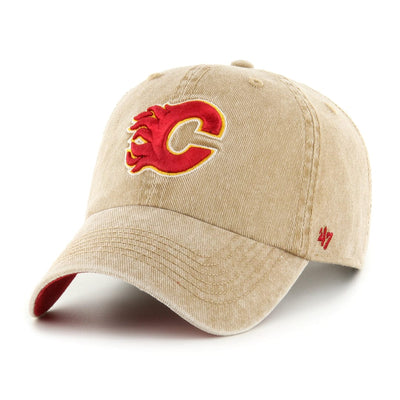 47 Brand NHL Earldor Clean Up  Adjustable Hat - Calgary Flames - TheHockeyShop.com
