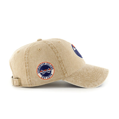 47 Brand NHL Earldor Clean Up  Adjustable Hat - Edmonton Oilers - TheHockeyShop.com