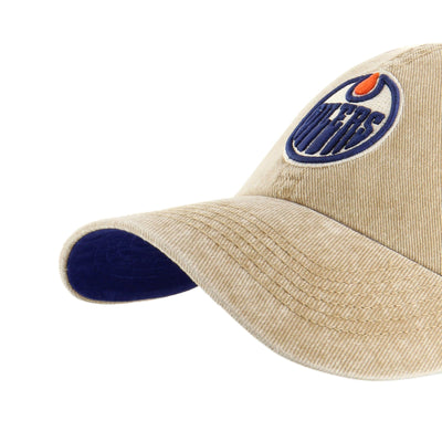 47 Brand NHL Earldor Clean Up  Adjustable Hat - Edmonton Oilers - TheHockeyShop.com
