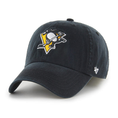 47 Brand NHL Franchise Fitted Hat - Pittsburgh Penguins - TheHockeyShop.com
