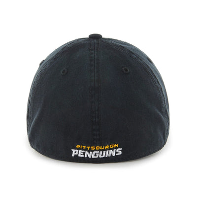 47 Brand NHL Franchise Fitted Hat - Pittsburgh Penguins - TheHockeyShop.com