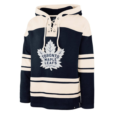47 Brand NHL Lacer Fleece Mens Hoody - Toronto Maple Leafs - TheHockeyShop.com