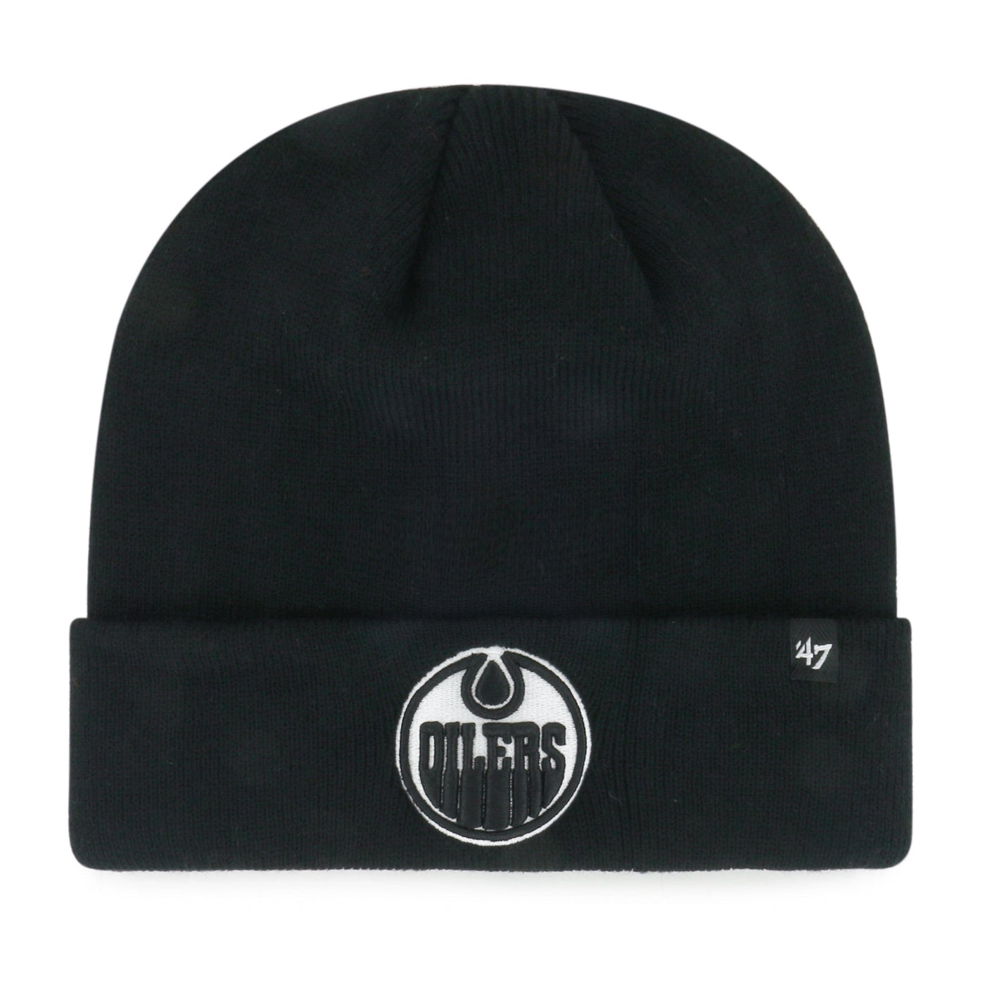 47 Brand NHL Attitude Raised Cuff Knit Toque - Edmonton Oilers - TheHockeyShop.com