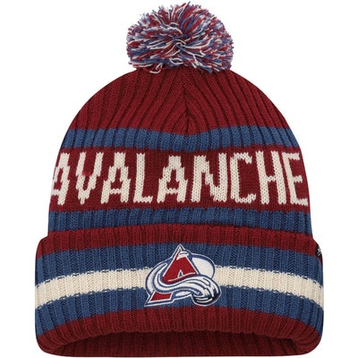 47 Brand NHL Bering Cuff Knit Toque - Colorado Avalanche - TheHockeyShop.com