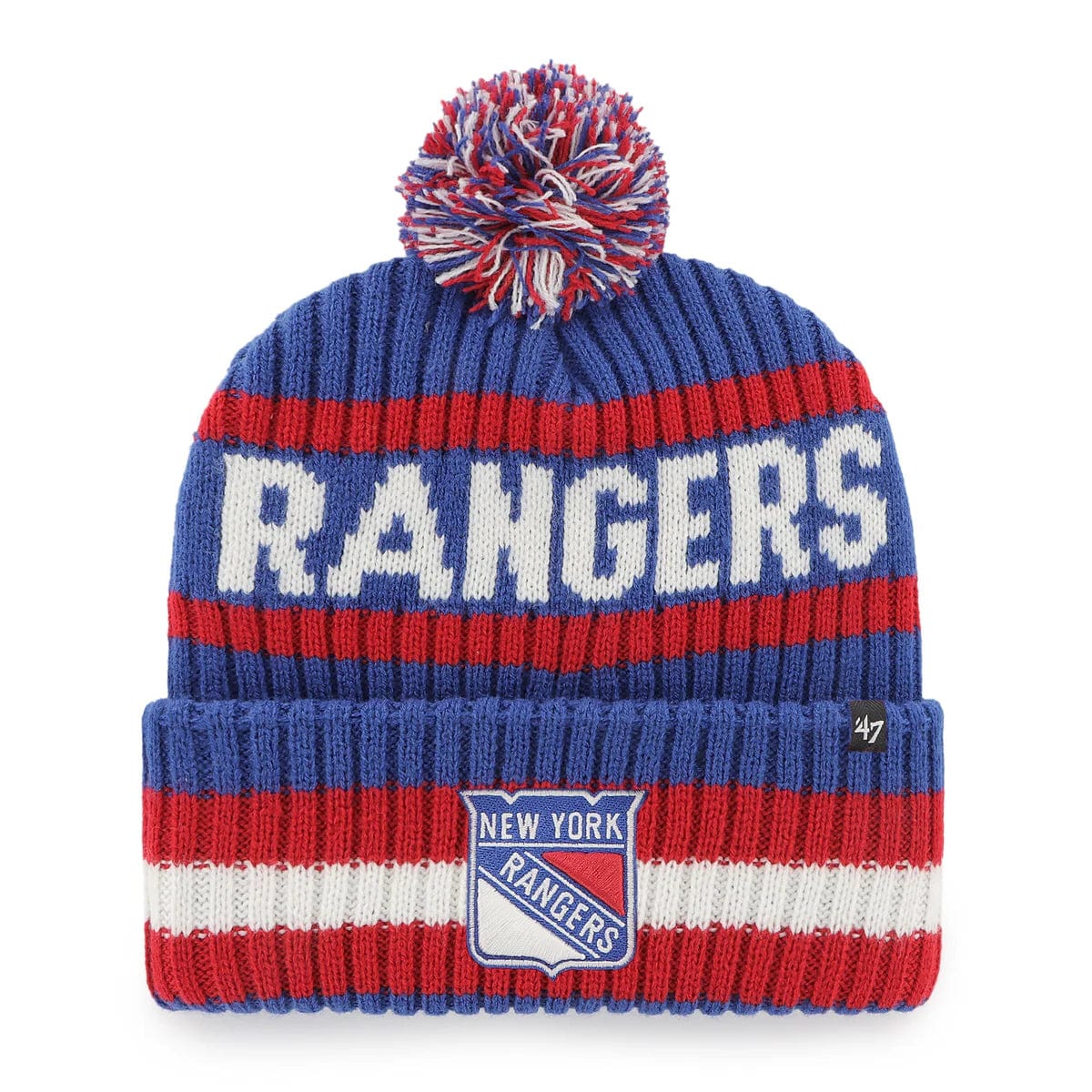 47 Brand NHL Bering Cuff Knit Toque - New York Rangers - TheHockeyShop.com
