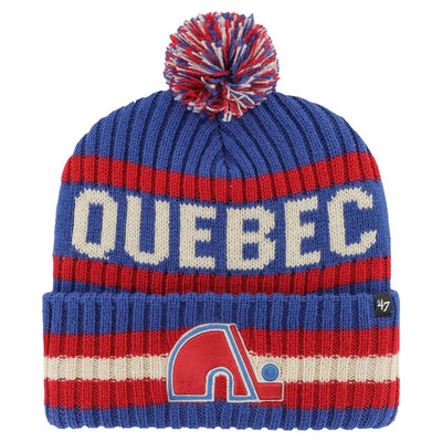 47 Brand NHL Bering Cuff Knit Toque - Quebec Nordiques - TheHockeyShop.com