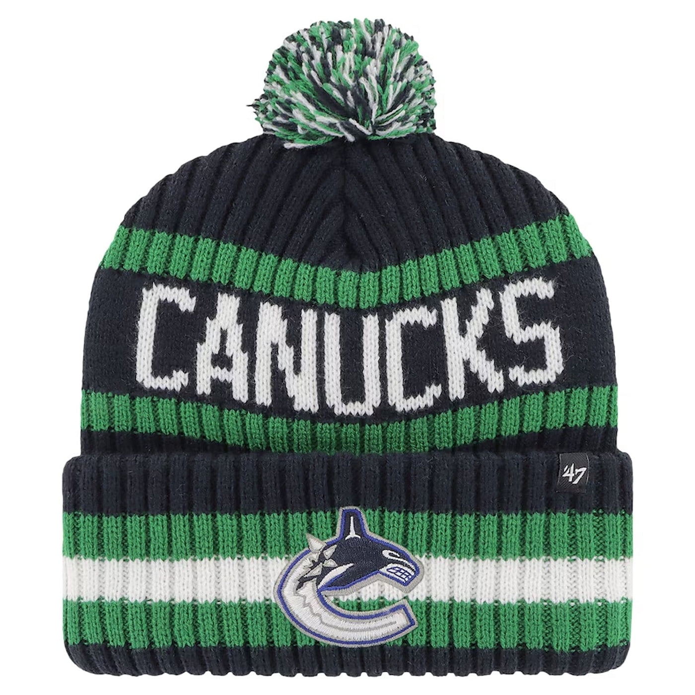 47 Brand NHL Bering Cuff Knit Toque - Vancouver Canucks - TheHockeyShop.com