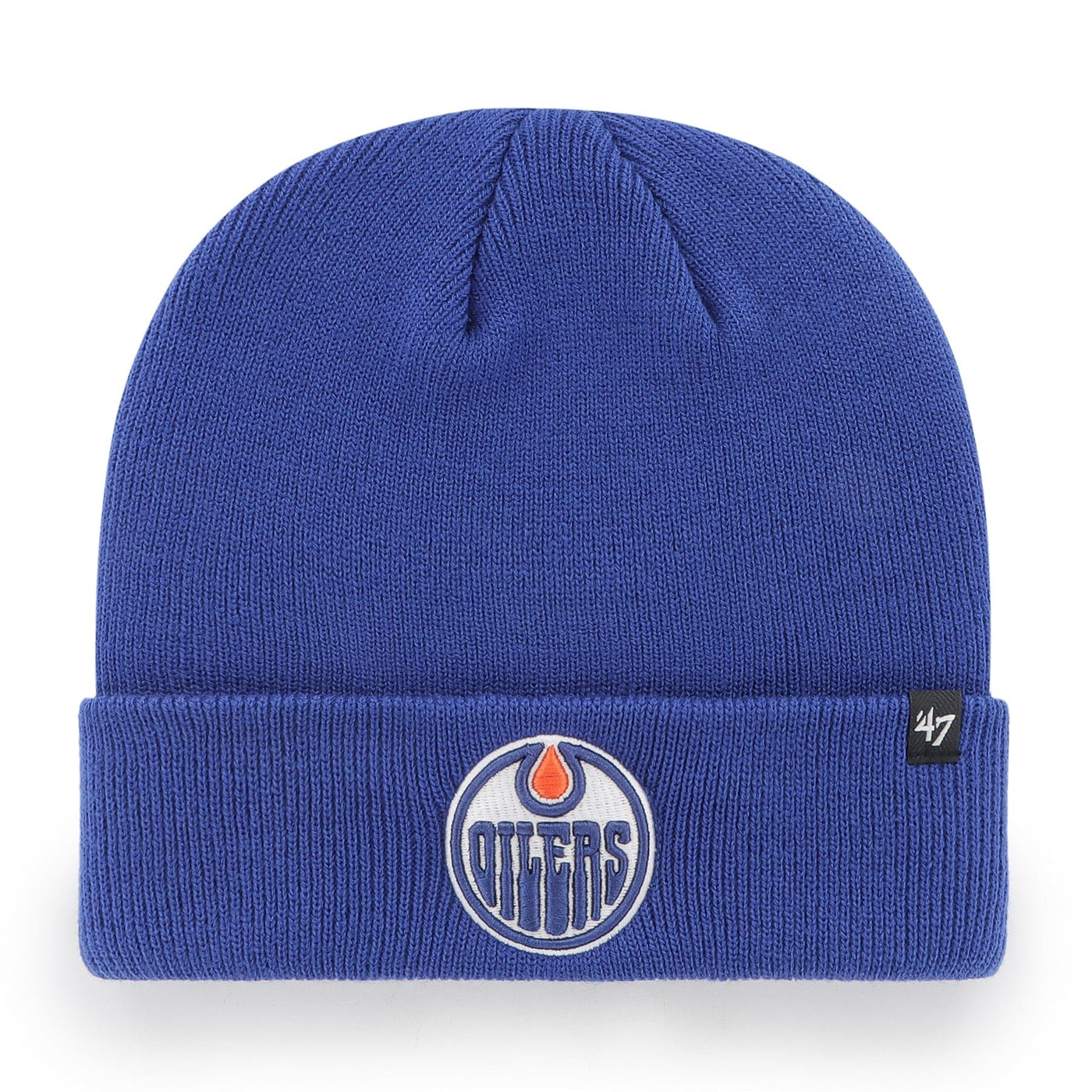 47 Brand NHL Raised Cuff Knit Toque - Edmonton Oilers - TheHockeyShop.com