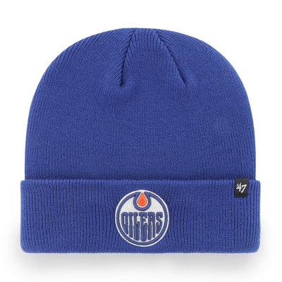 47 Brand NHL Raised Cuff Knit Toque - Edmonton Oilers - TheHockeyShop.com