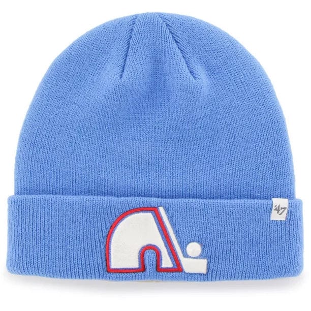 47 Brand NHL Raised Cuff Knit Toque - Quebec Nordiques - TheHockeyShop.com