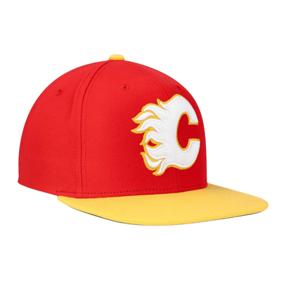 M&N Team Ground 2.0 Snapback Hat - Calgary Flames - TheHockeyShop.com