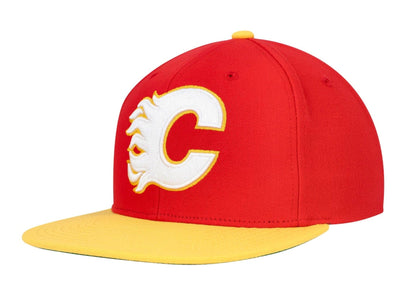 M&N Team Ground 2.0 Snapback Hat - Calgary Flames - TheHockeyShop.com
