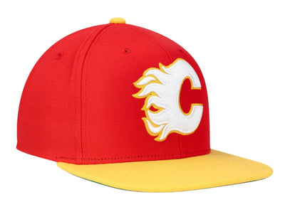 M&N Team Ground 2.0 Snapback Hat - Calgary Flames - TheHockeyShop.com