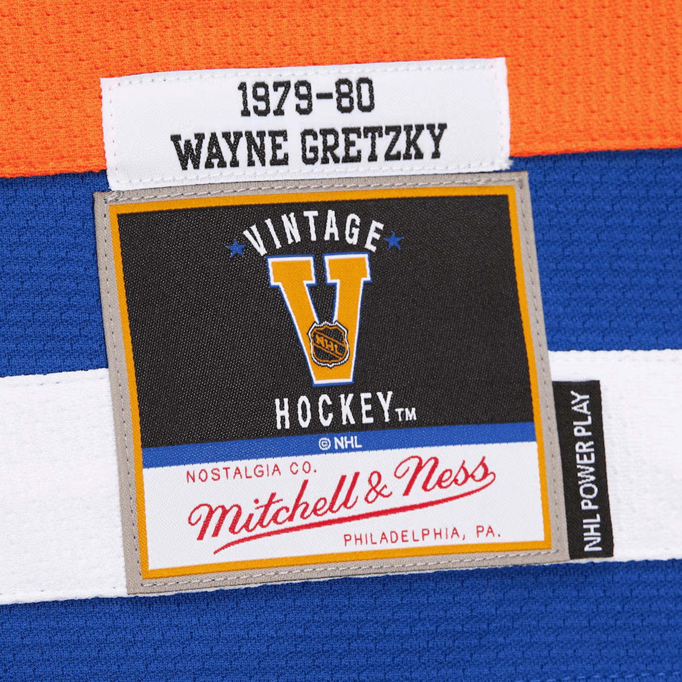 Mitchell & Ness Power Play Vintage Senior Jersey - Edmonton Oilers Wayne Gretzky - TheHockeyShop.com