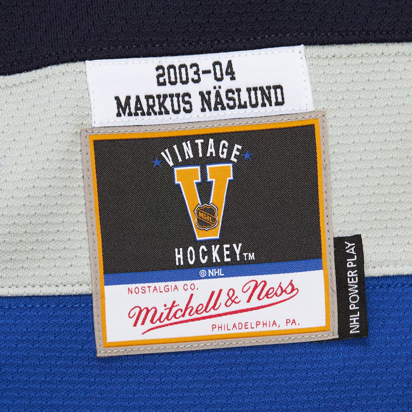 Mitchell & Ness Power Play Vintage Senior Jersey - Vancouver Canucks Markus Naslund - TheHockeyShop.com