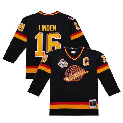 Mitchell & Ness Power Play Vintage Senior Jersey - Vancouver Canucks Trevor Linden - TheHockeyShop.com