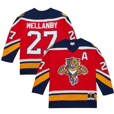 Mitchell & Ness Blue Line Vintage Senior Jersey - Florida Panthers Scott Mellanby - TheHockeyShop.com