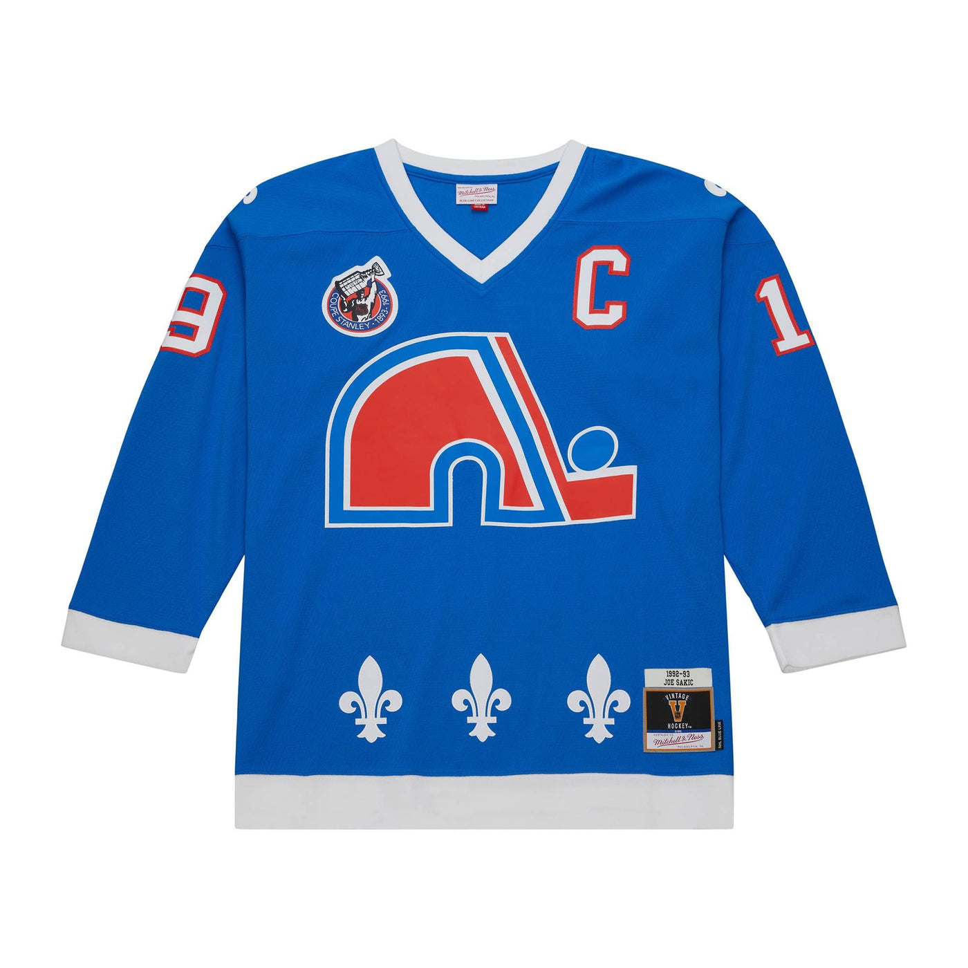Joe sakic nordiques discount jersey