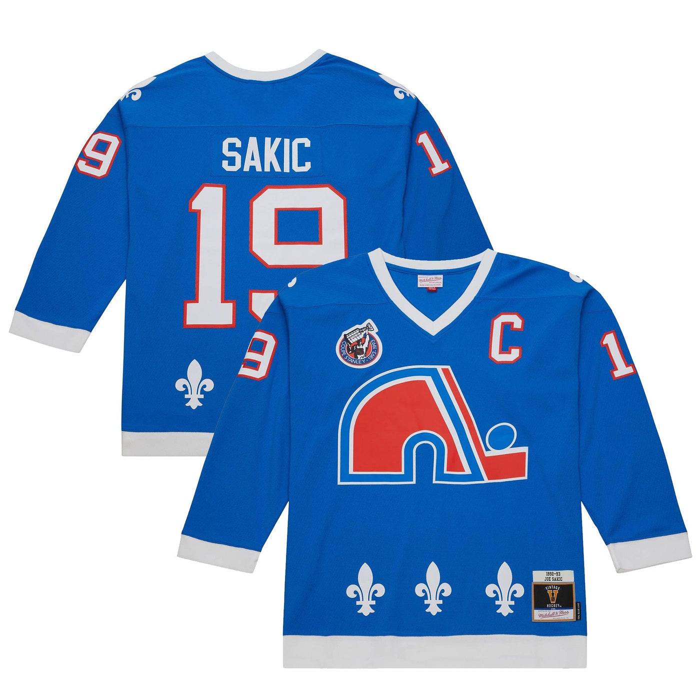 Mitchell Ness Vintage Senior Jersey Quebec Nordiques Joe Sakic