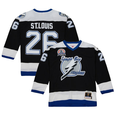 Mitchell & Ness Blue Line Vintage Senior Jersey - Tampa Bay Lightning Martin St. Louis - TheHockeyShop.com