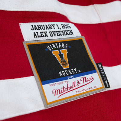 Mitchell & Ness Blue Line Vintage Senior Jersey - Washington Capitals Alex Ovechkin - TheHockeyShop.com
