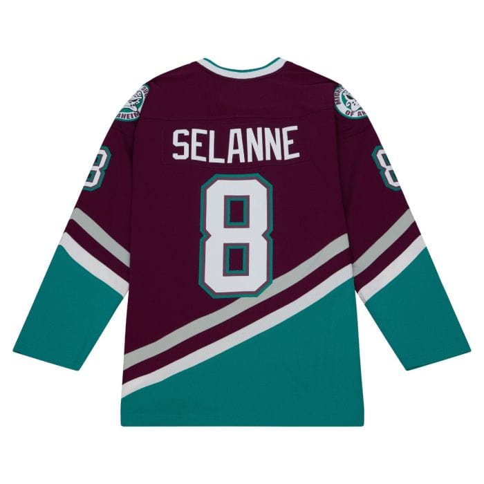 Mitchell & Ness Vintage Senior Jersey - Anaheim Ducks Teemu Selanne - TheHockeyShop.com