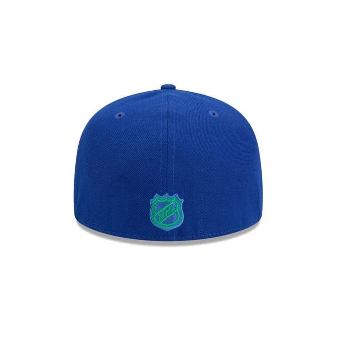 NewEra NHL 59Fifty Team Color Fitted Hat - Vancouver Canucks Orca - TheHockeyShop.com