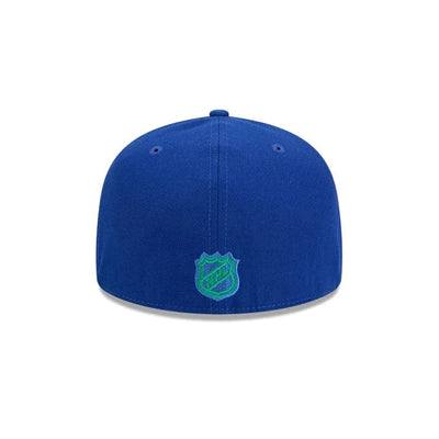 NewEra NHL 59Fifty Team Color Fitted Hat - Vancouver Canucks Orca - TheHockeyShop.com